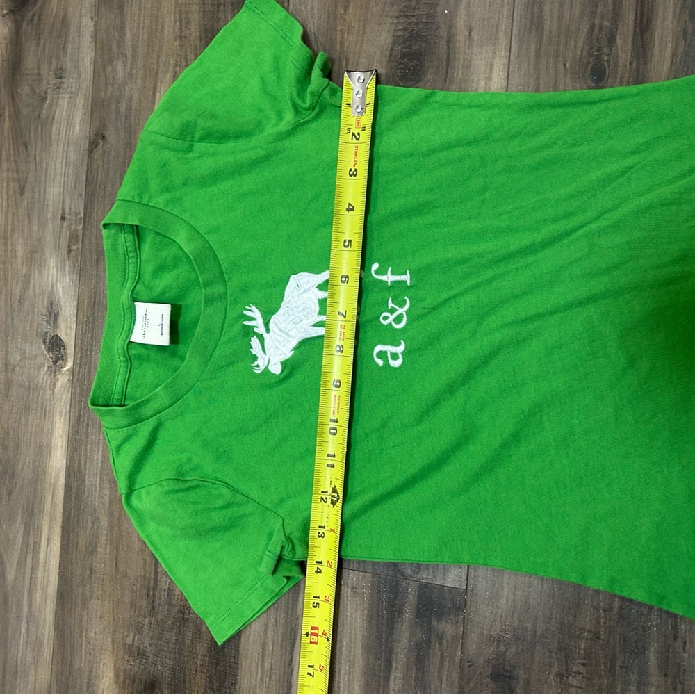 Abercrombie & Fitch Green Short Sleeve Tee - Picture 5 of 5